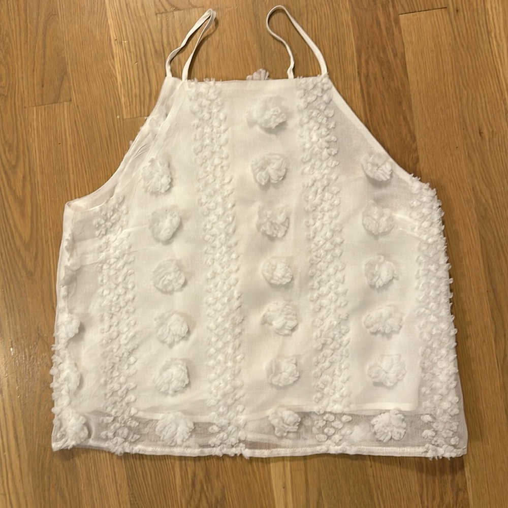 White Dressy Tank